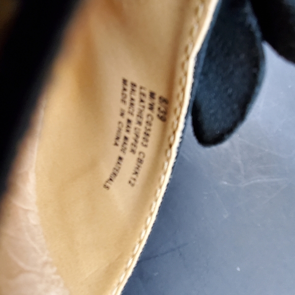 BOC Born Black Leather Flower Heel Mule Cork - Picture 7 of 11